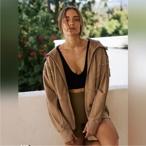 Free people movement All Your Love Logo Hoodie